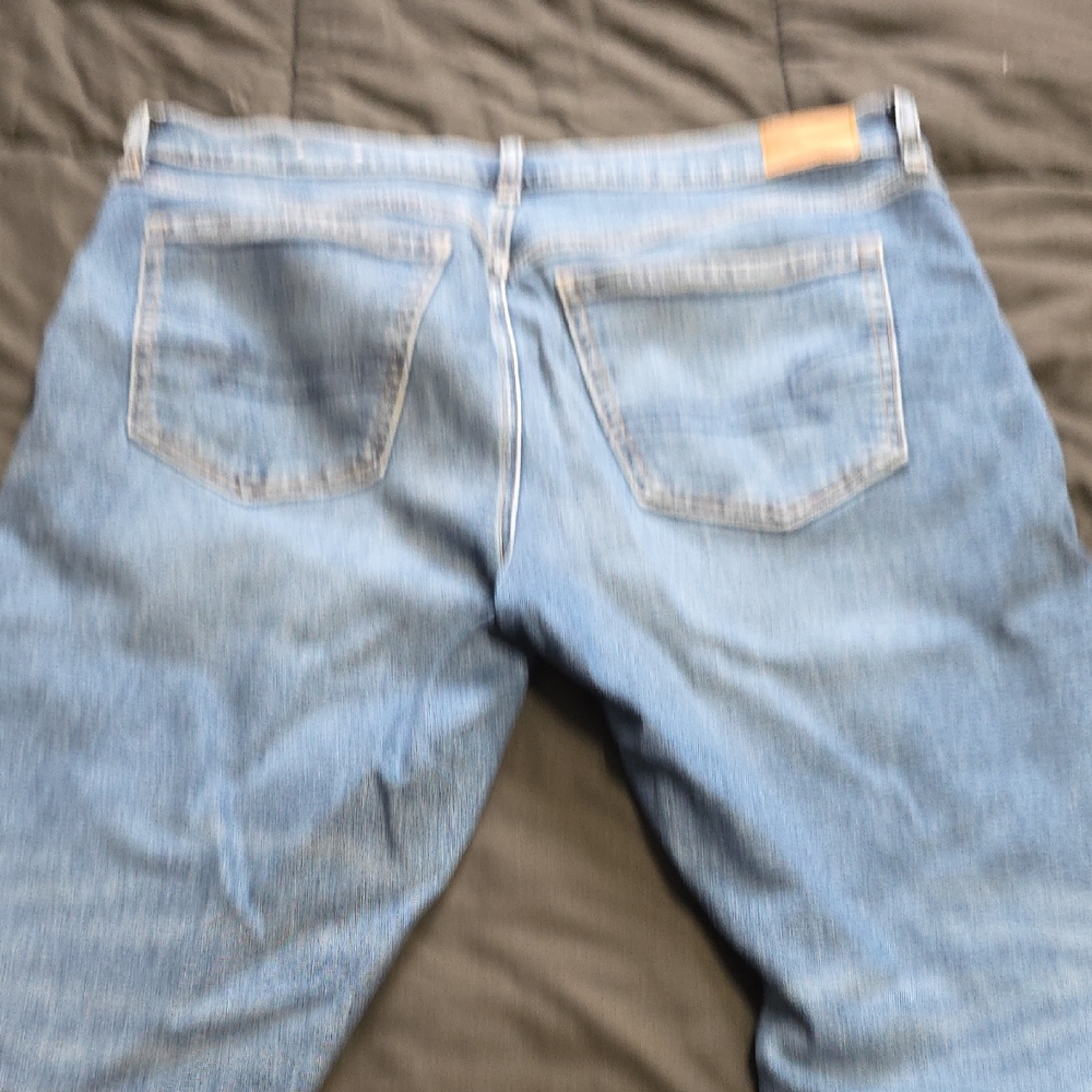 American Eagle Outfitters Blue Skinny Jeans Size 14 Reg. Womens - Picture 9 of 10
